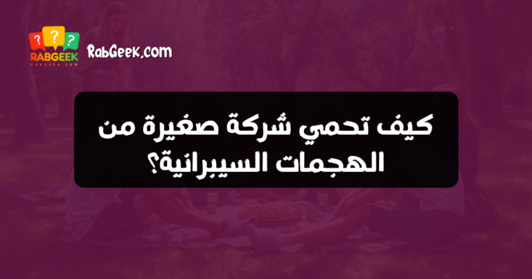 كيف تحمي شركة صغيرة من الهجمات السيبرانية؟